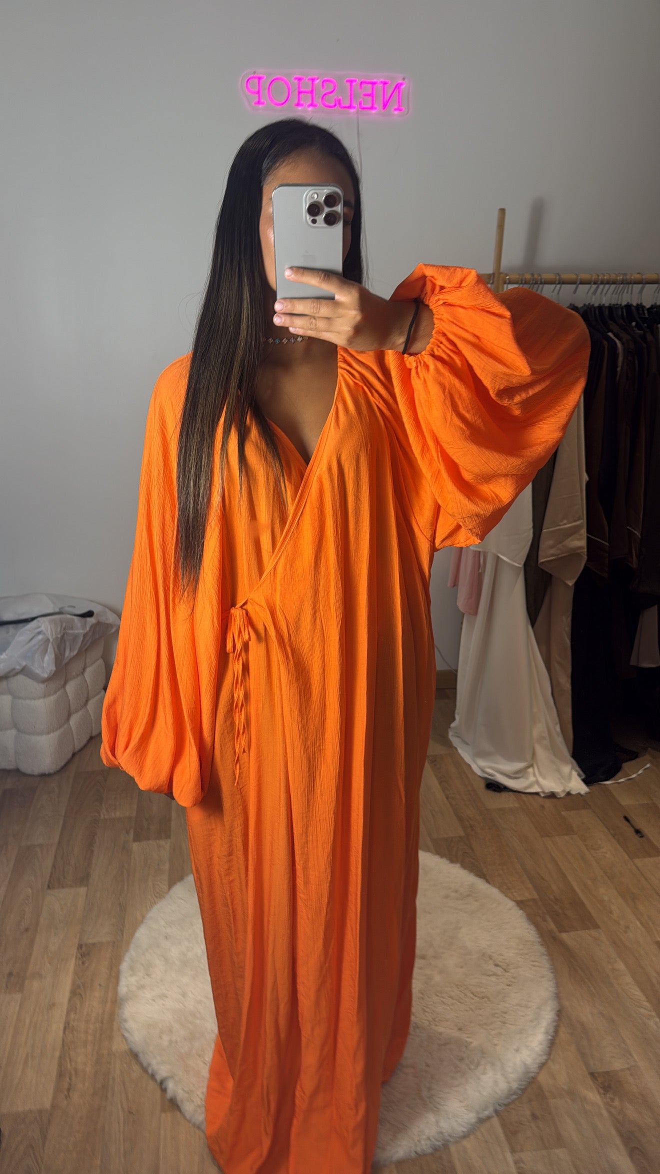 Robe cache cœur